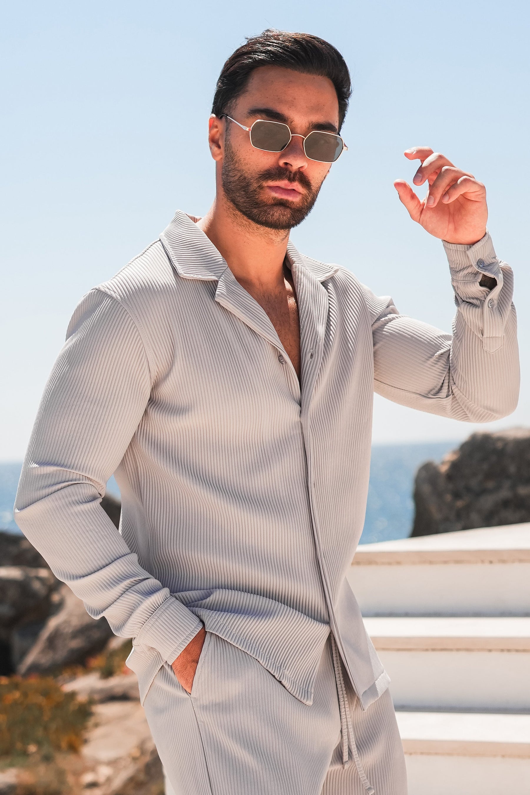 Camisa de Manga Curta Masculina Forth