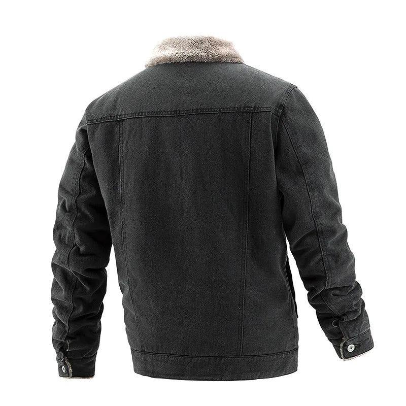 Jaqueta Jeans Masculina Forth com Interior Forrada